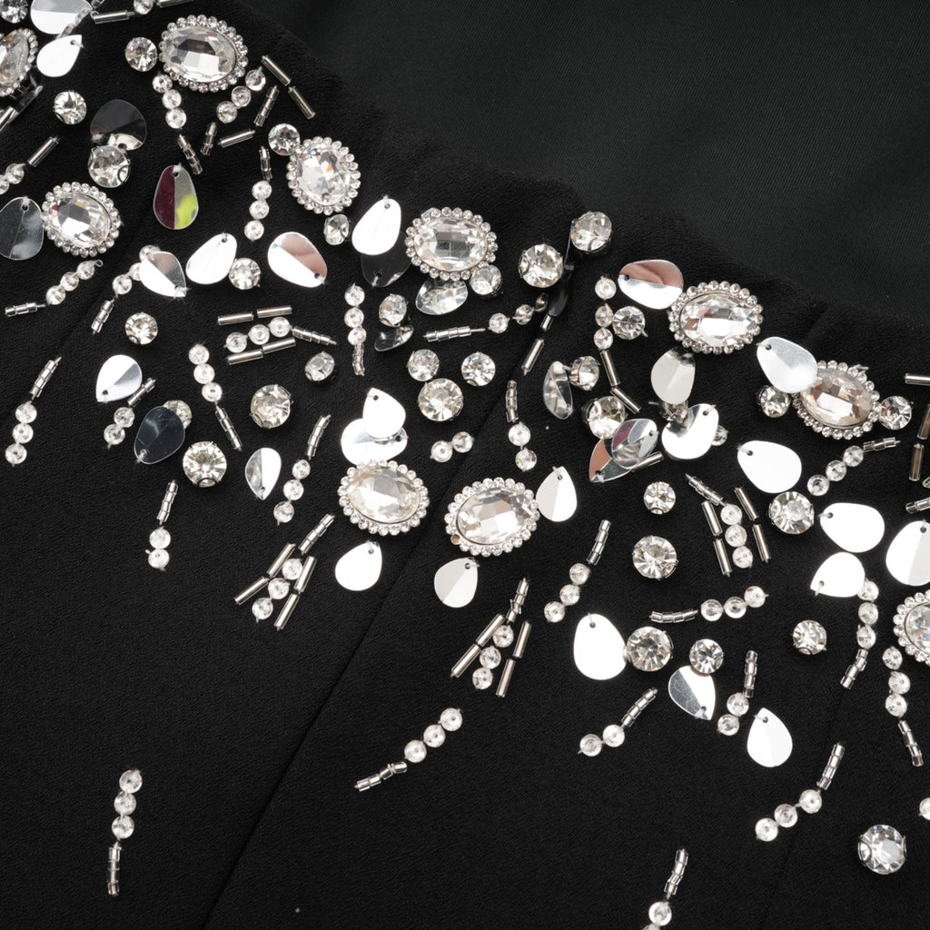 Noya straplez mini elbise