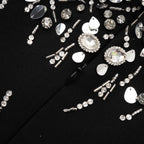 Noya straplez mini elbise