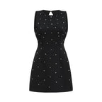 Pénélope kristal mini elbise