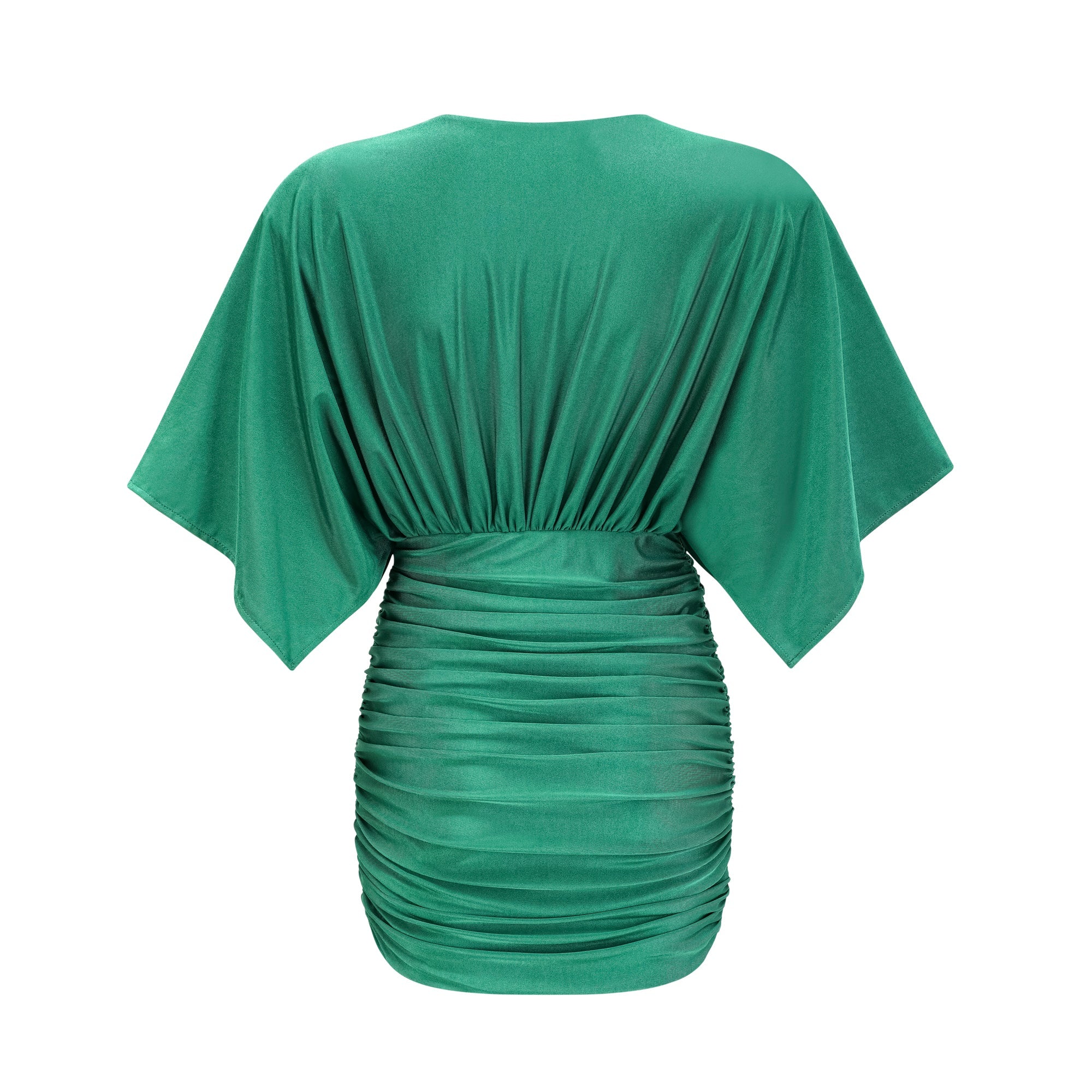 Yvette dantelli mini elbise