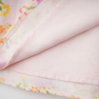 Odette desenli midi elbise