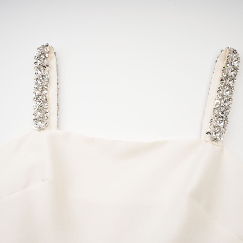 Ludivine pileli mini elbise