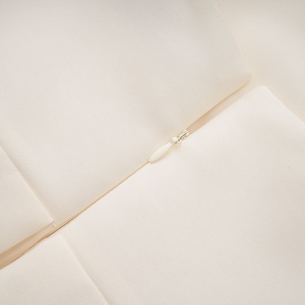 Ludivine pileli mini elbise