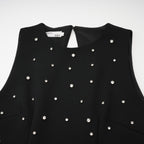 Pénélope kristal mini elbise