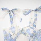 Sylvie desenli midi elbise