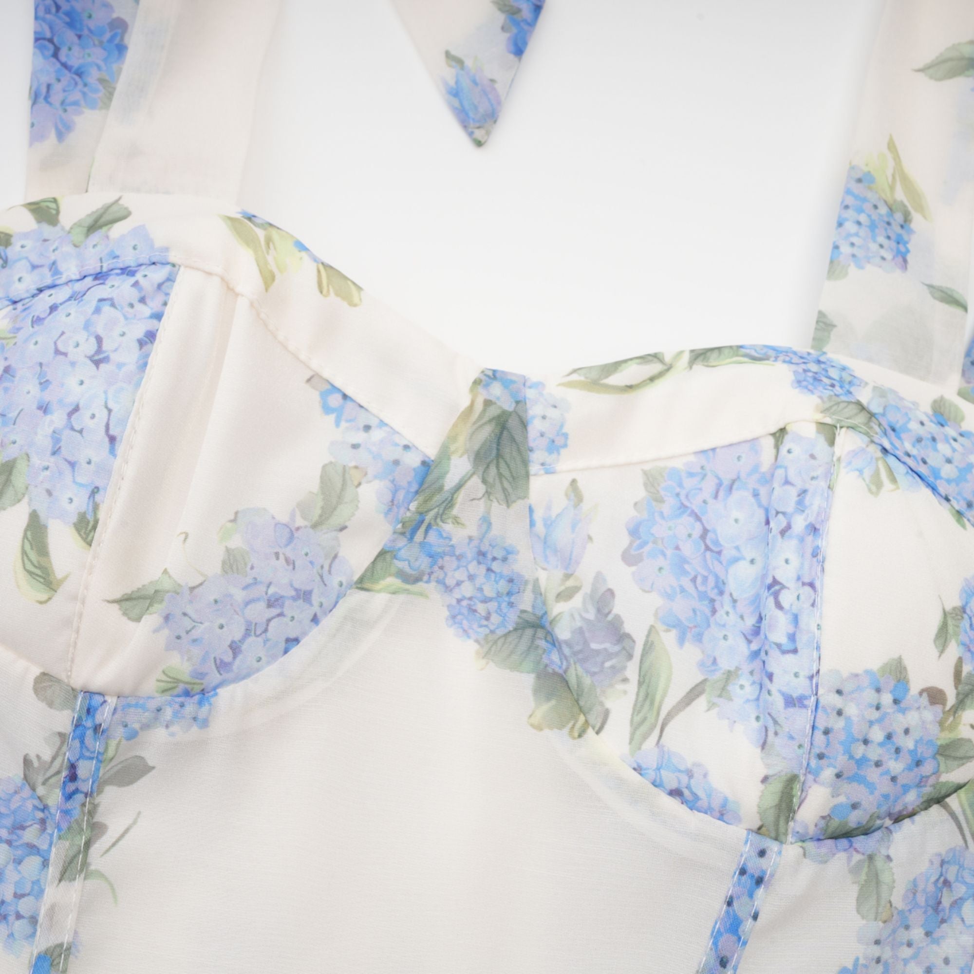 Sylvie desenli midi elbise