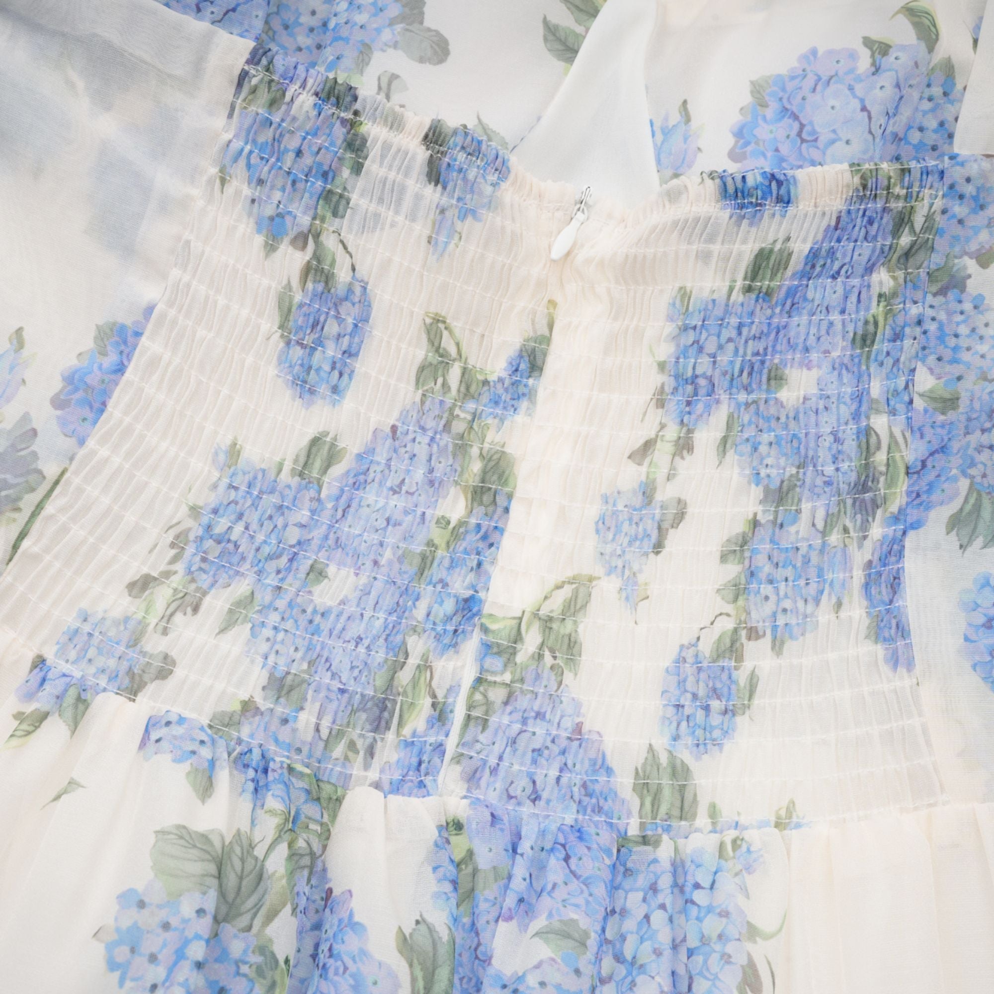 Sylvie desenli midi elbise