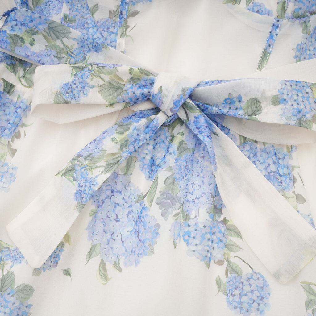 Sylvie desenli midi elbise