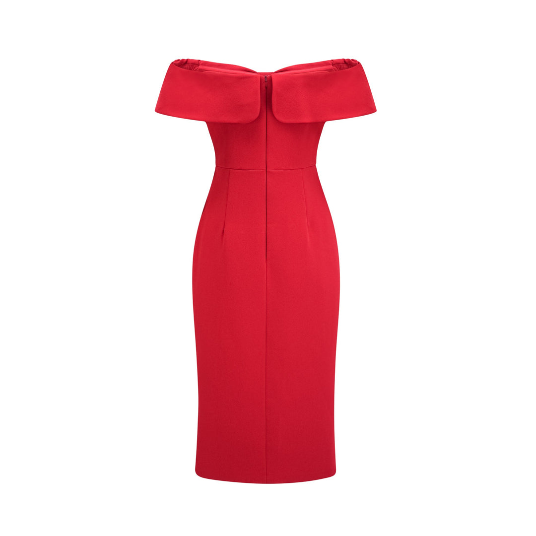 Catriona midi elbise
