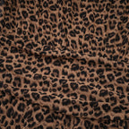 Laurence leopar mini elbise