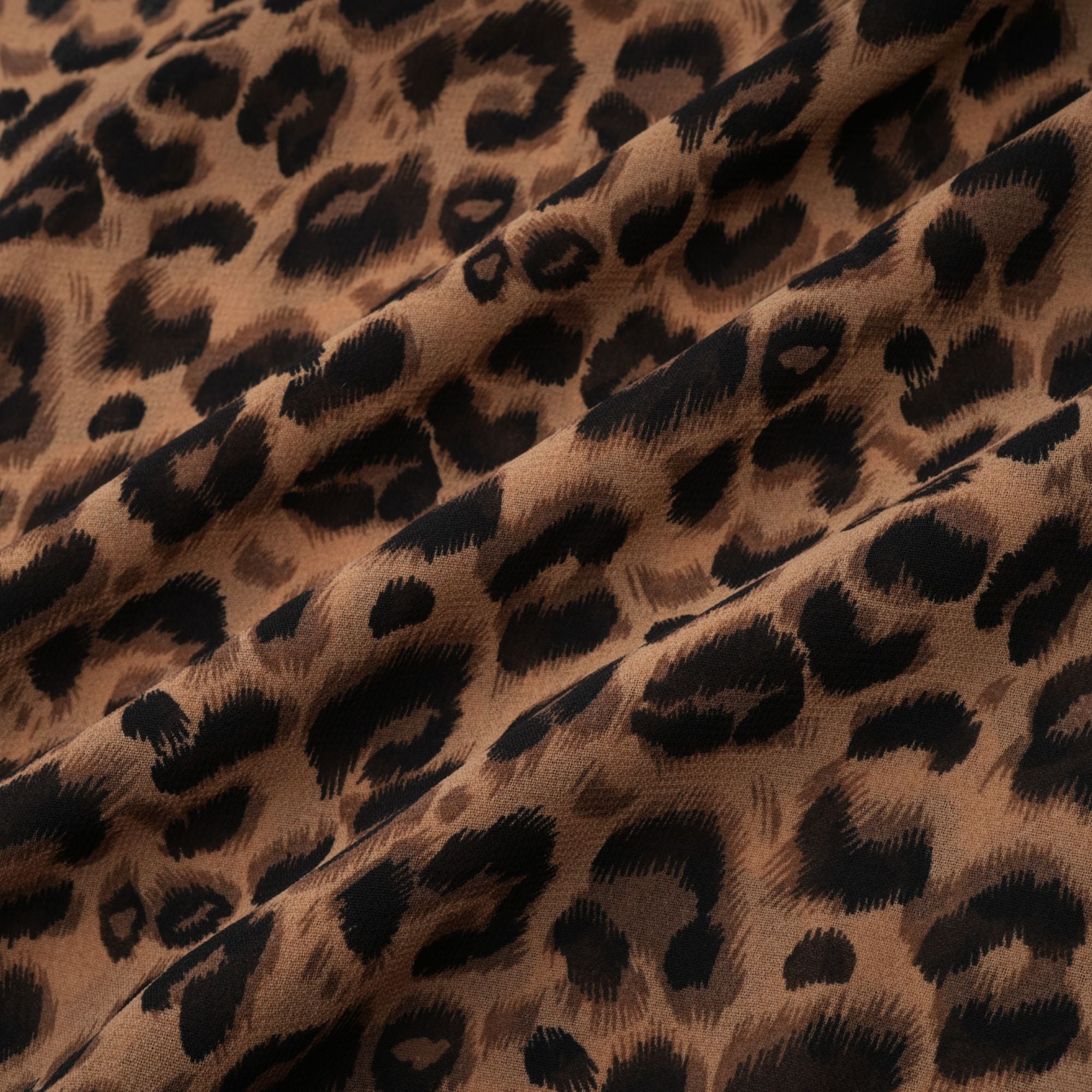 Laurence leopar mini elbise