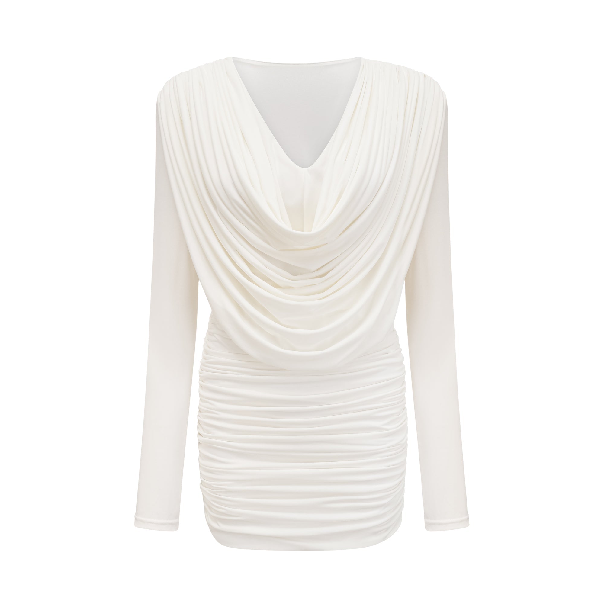 Ysabella pile mini elbise