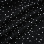 Yvette puantiye maksi elbise