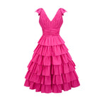 Émilienne midi elbise