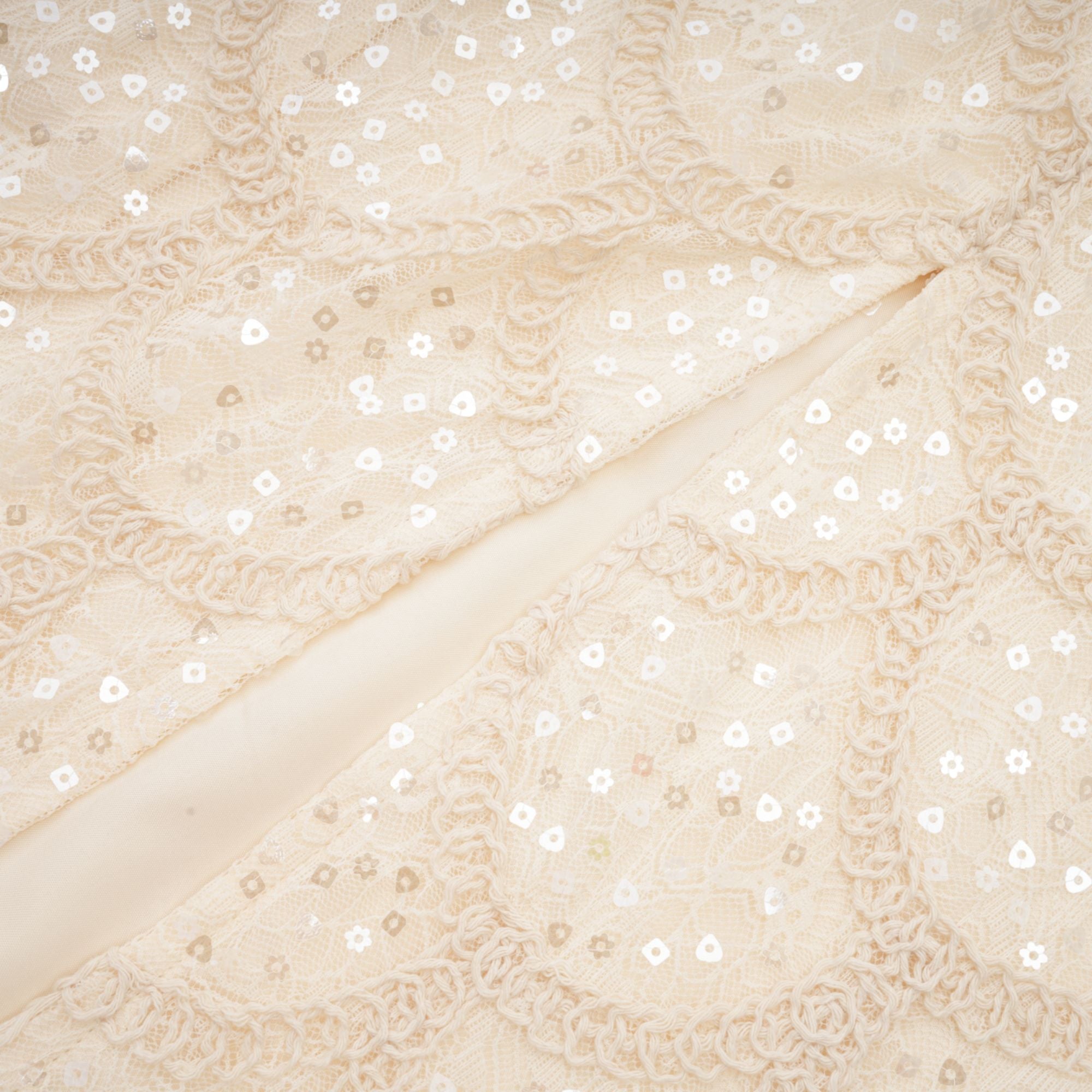 Nalini süslemeli midi elbise