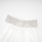 Tahiti asimetrik mini elbise