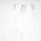 Tahiti asimetrik mini elbise