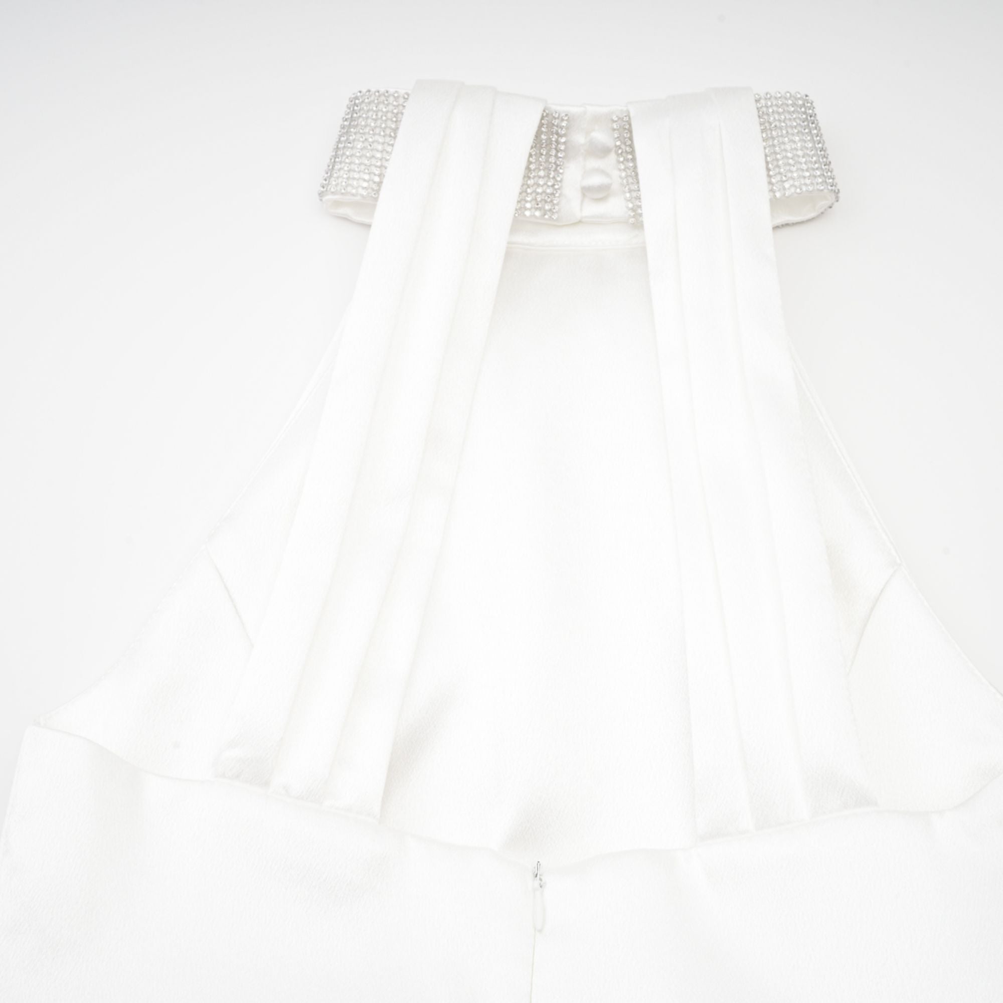 Tahiti asimetrik mini elbise