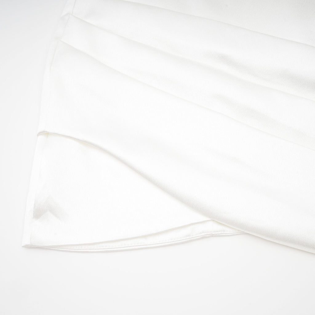 Tahiti asimetrik mini elbise