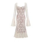 Marlene dantel maksi elbise