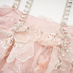 Valérie kristal mini elbise