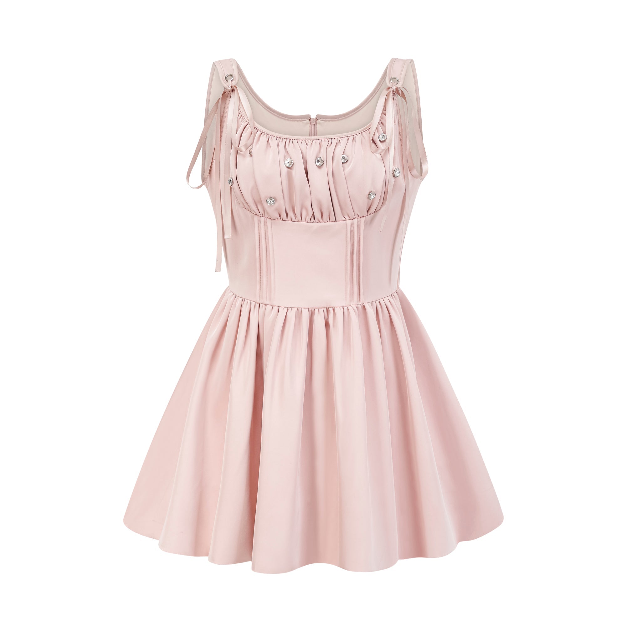 Axelle kristal mini elbise