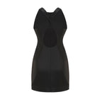 Sirena saten mini elbise