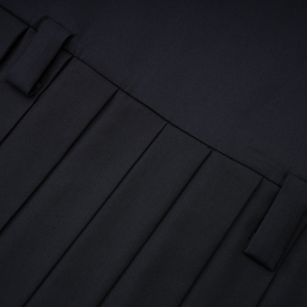 Suzette pileli mini elbise