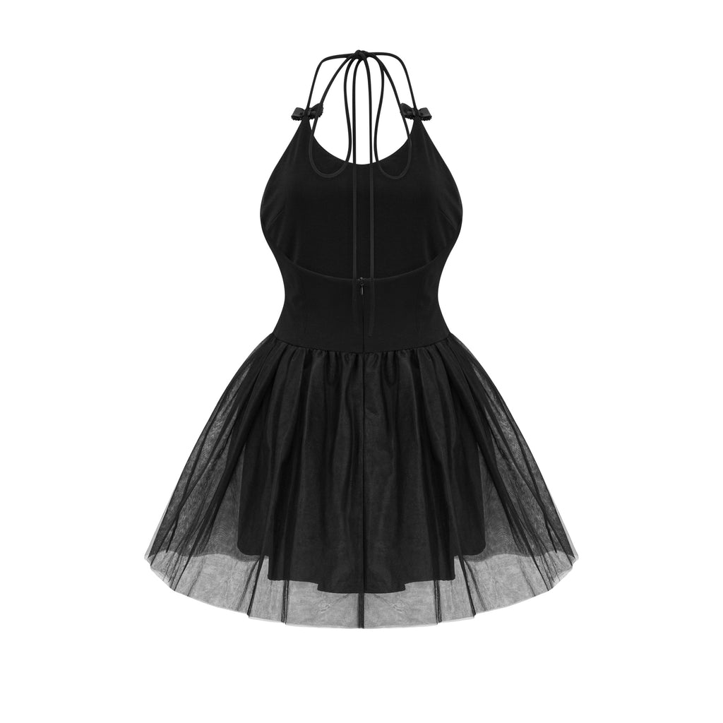 Juliette tül mini elbise