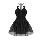 Juliette tül mini elbise