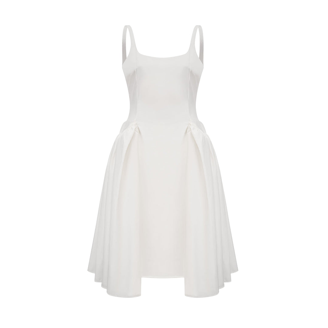 Ingrid midi elbise