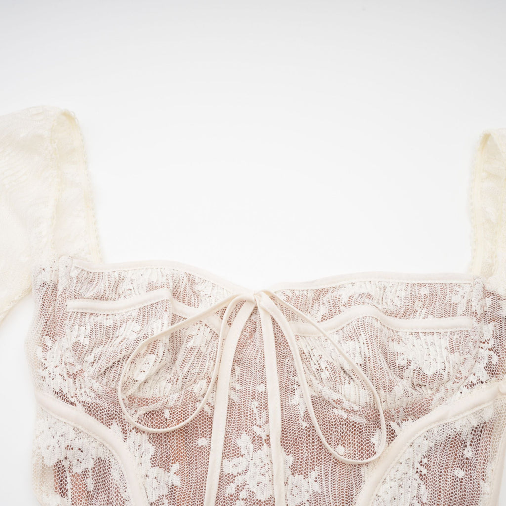 Marlene dantel maksi elbise