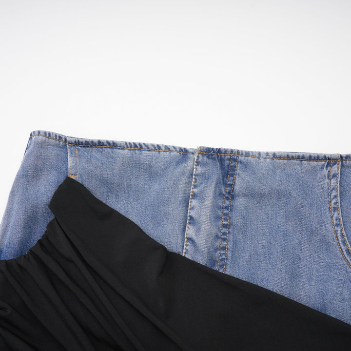 Nala panelli kot top ve etek takım