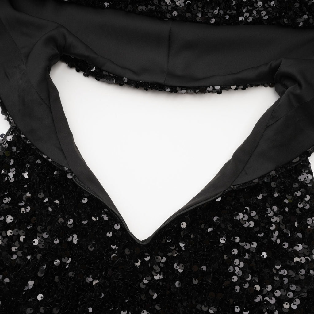 Kalena payetli mini elbise