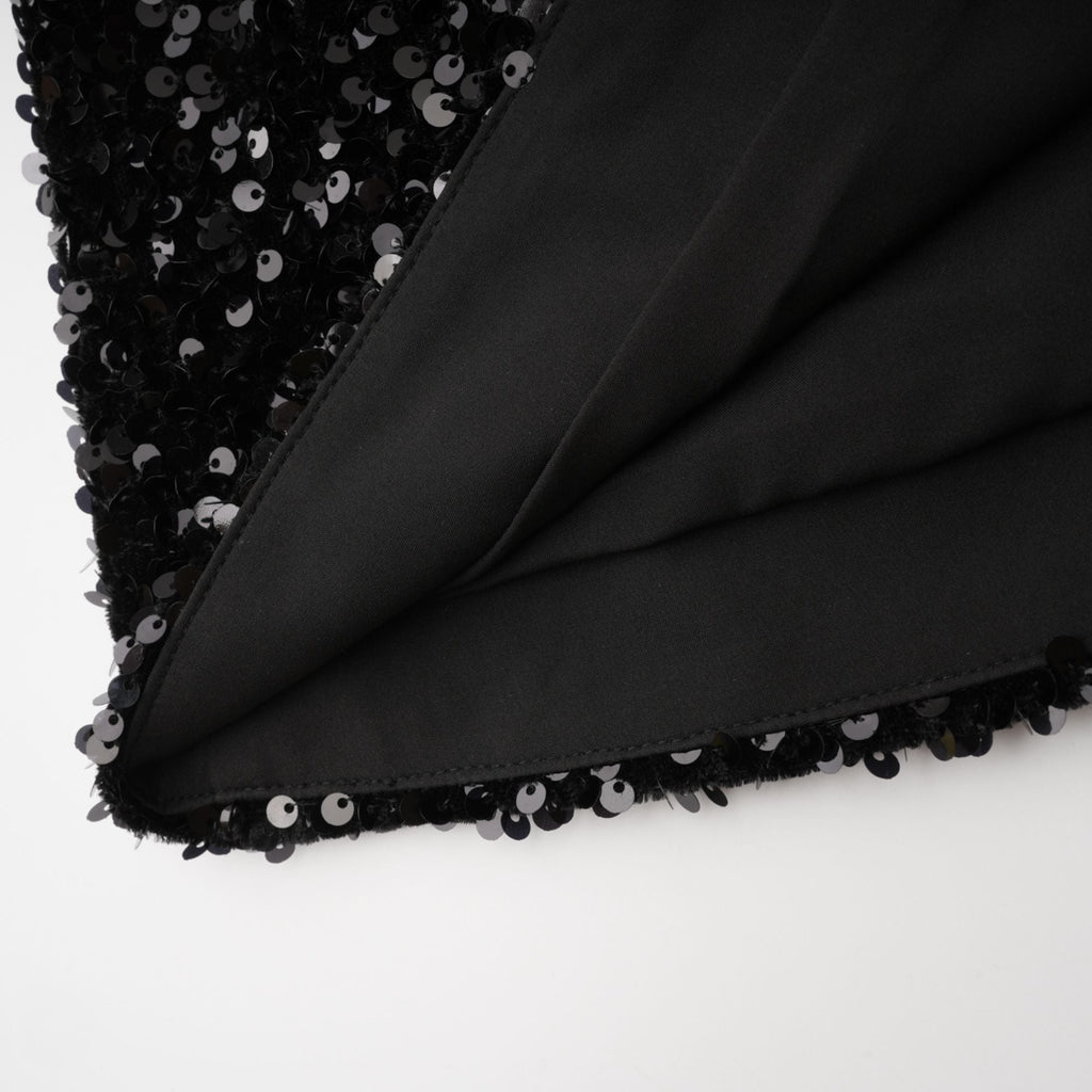 Kalena payetli mini elbise