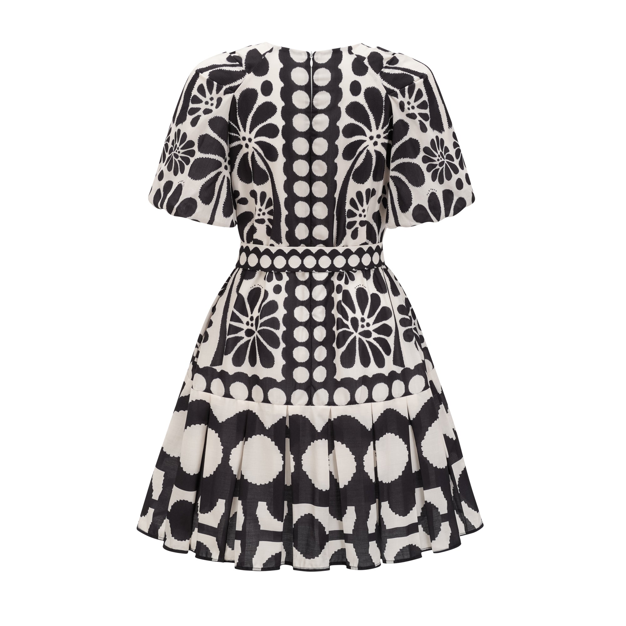 Émeline kuşak mini elbise