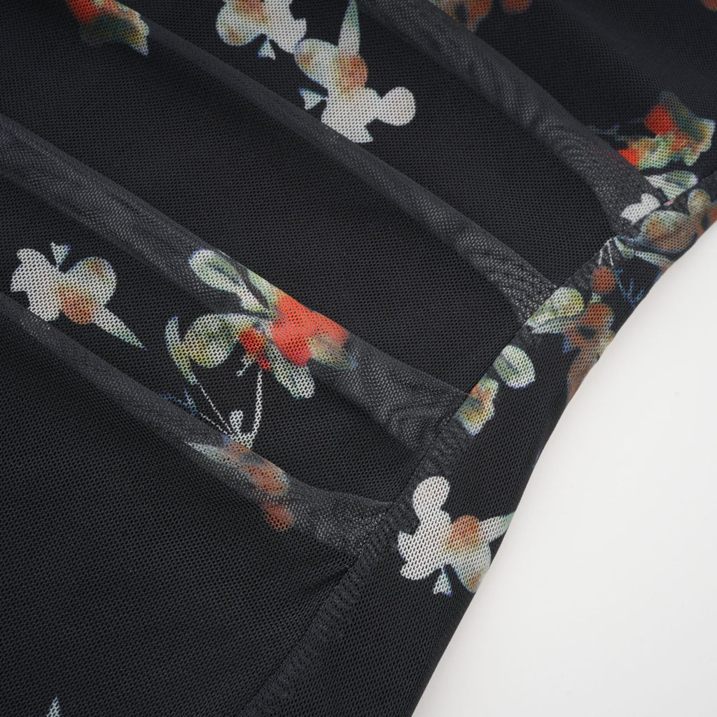 Renée katmanlı midi elbise