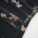 Renée katmanlı midi elbise