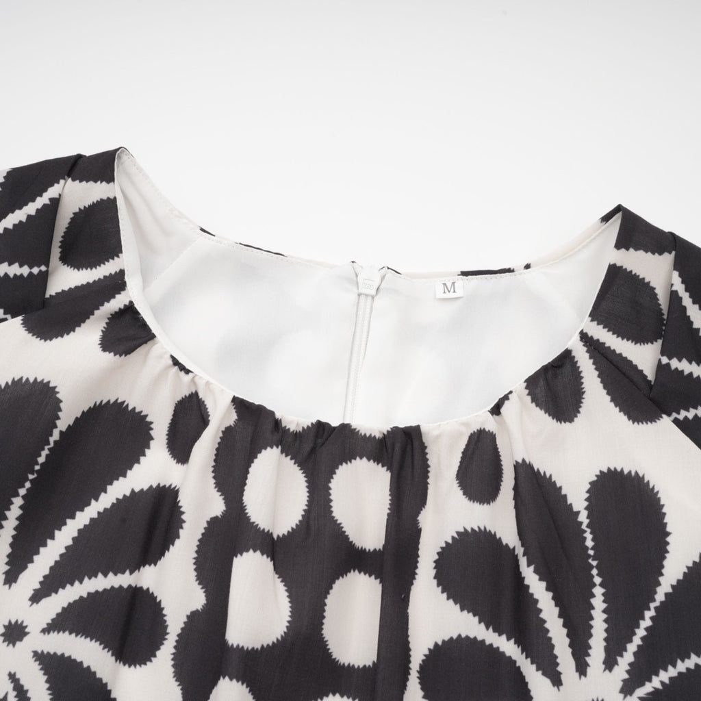 Émeline kuşak mini elbise