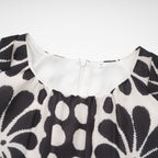 Émeline kuşak mini elbise