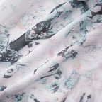 Roberta fırfırlı midi elbise