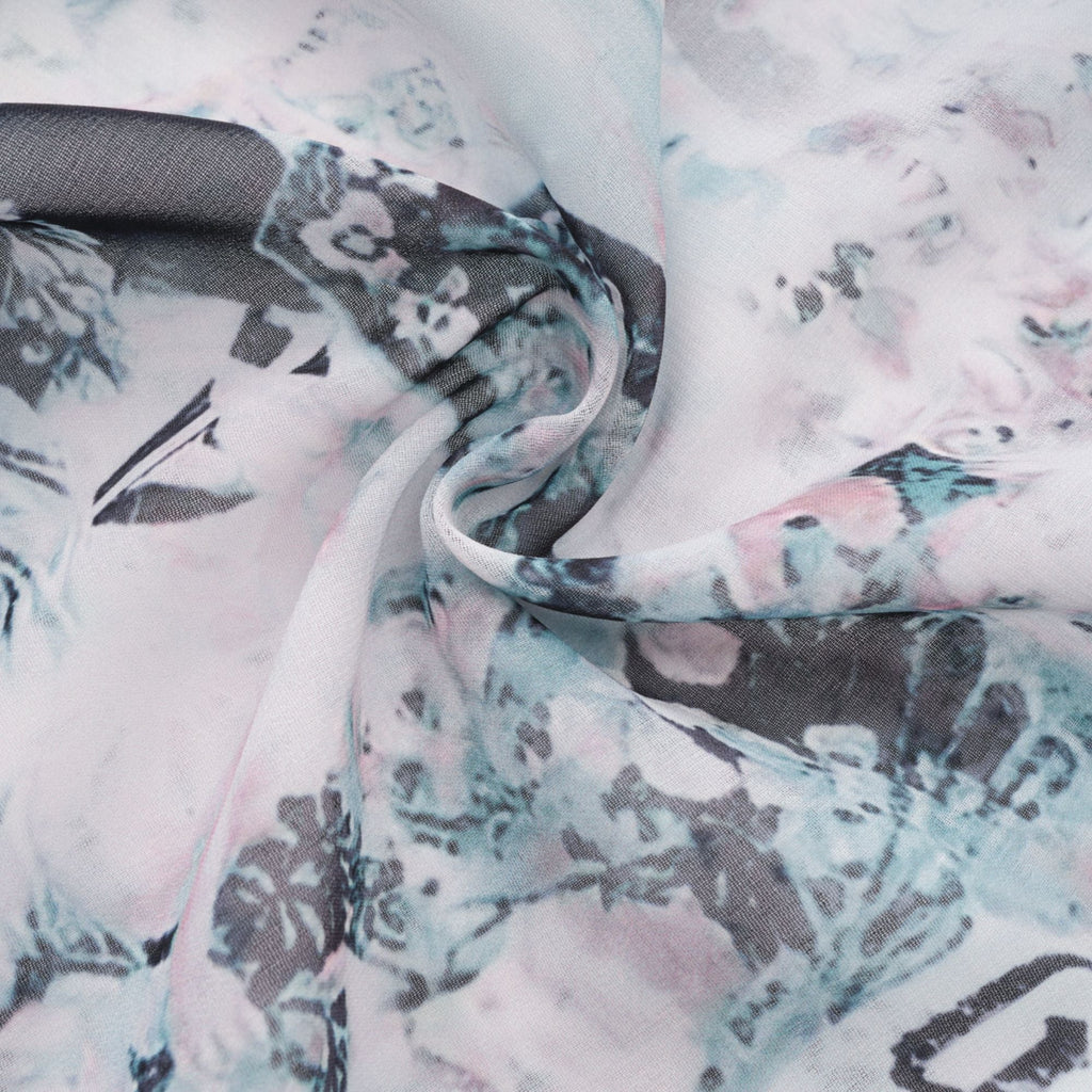 Roberta fırfırlı midi elbise