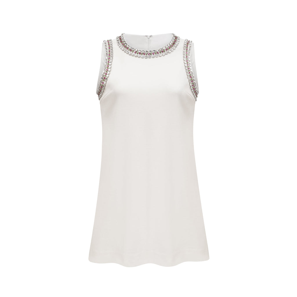 Émilie kristal mini elbise