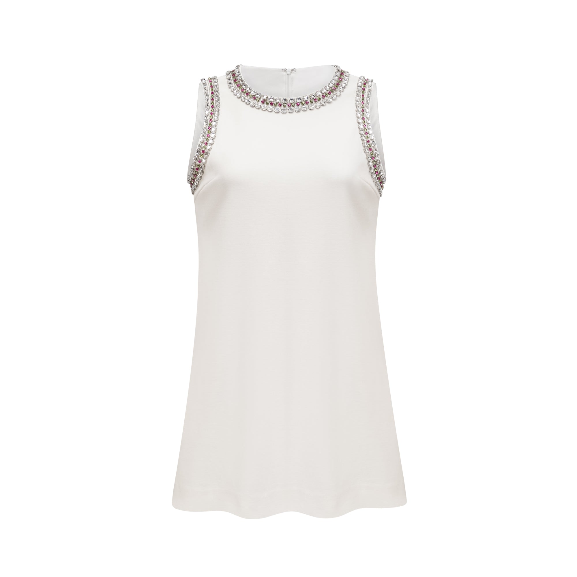 Émilie kristal mini elbise