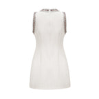 Émilie kristal mini elbise