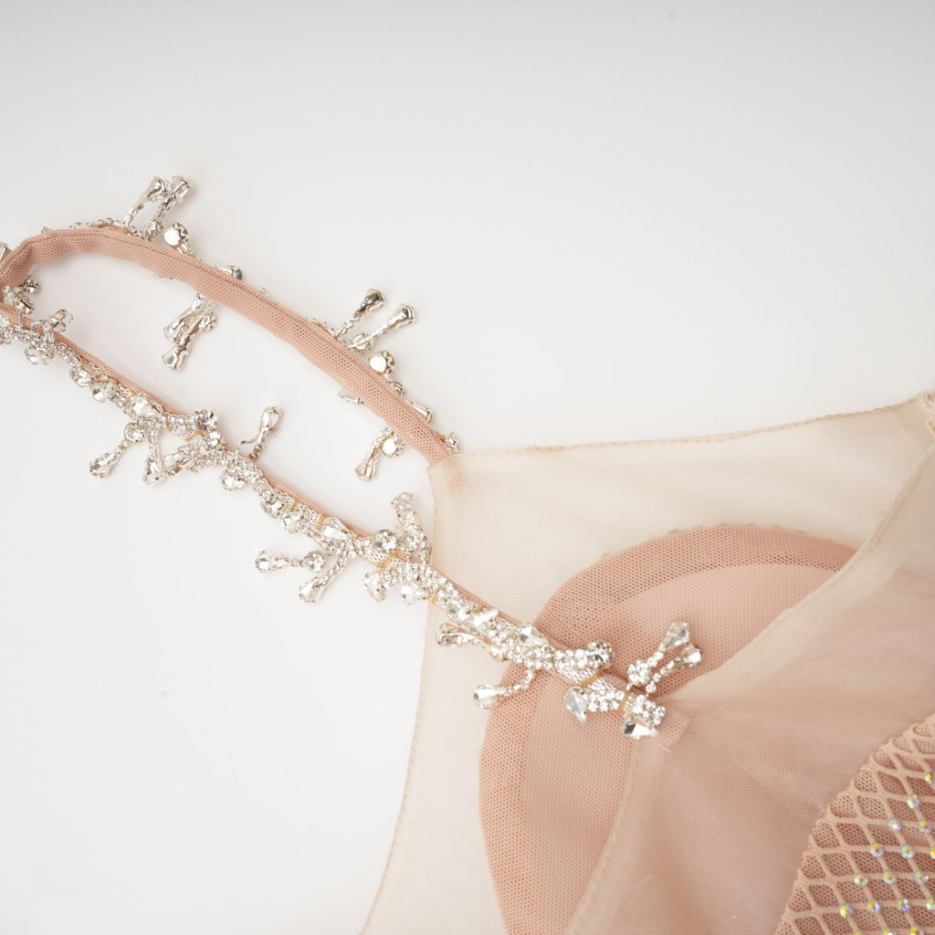 Lavinia file midi elbise