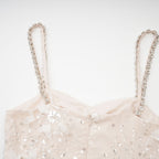 Payet Süslü Mini Elbise