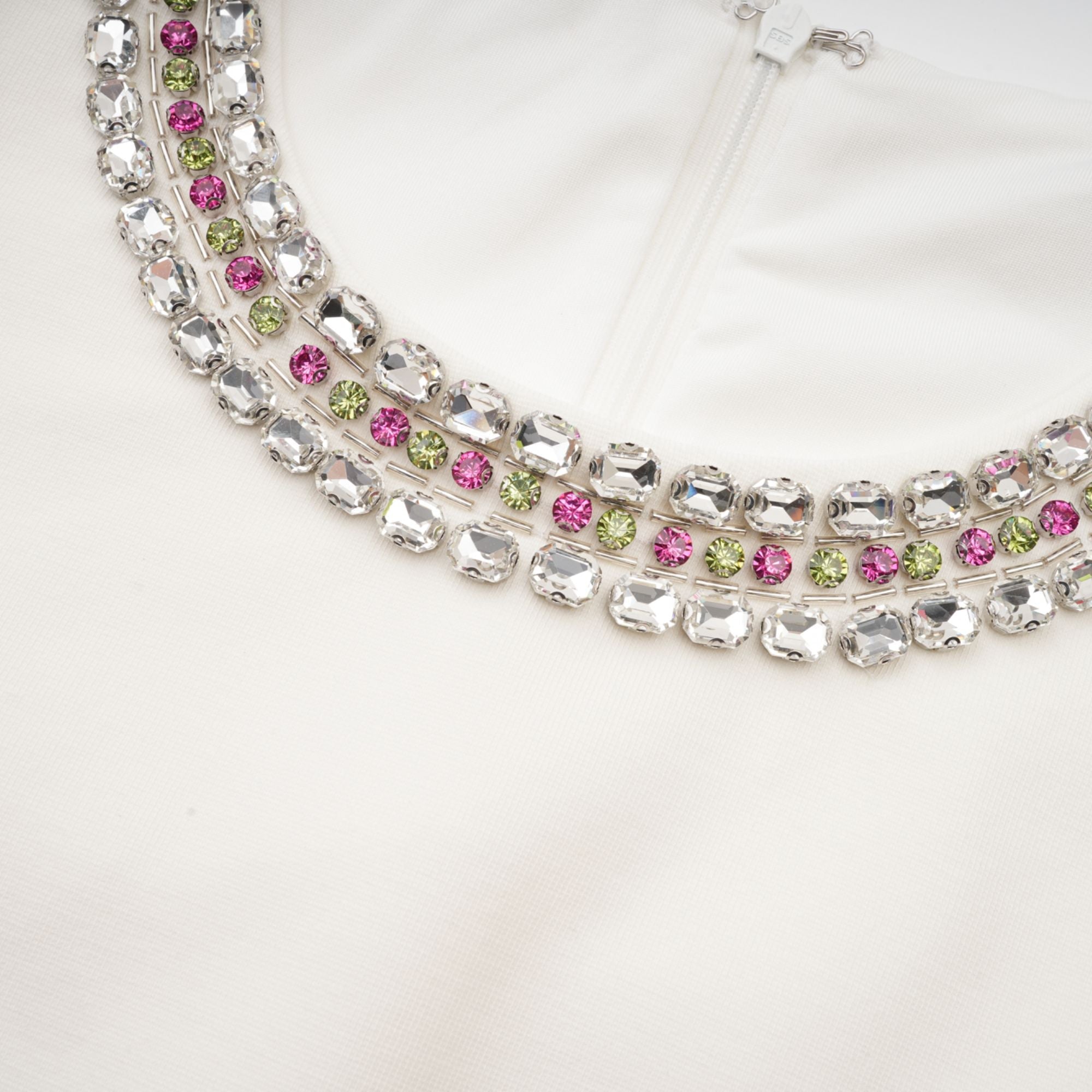 Émilie kristal mini elbise