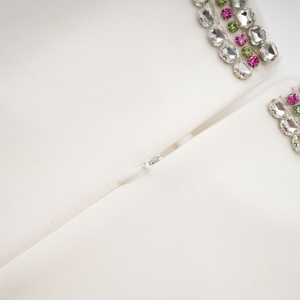 Émilie kristal mini elbise