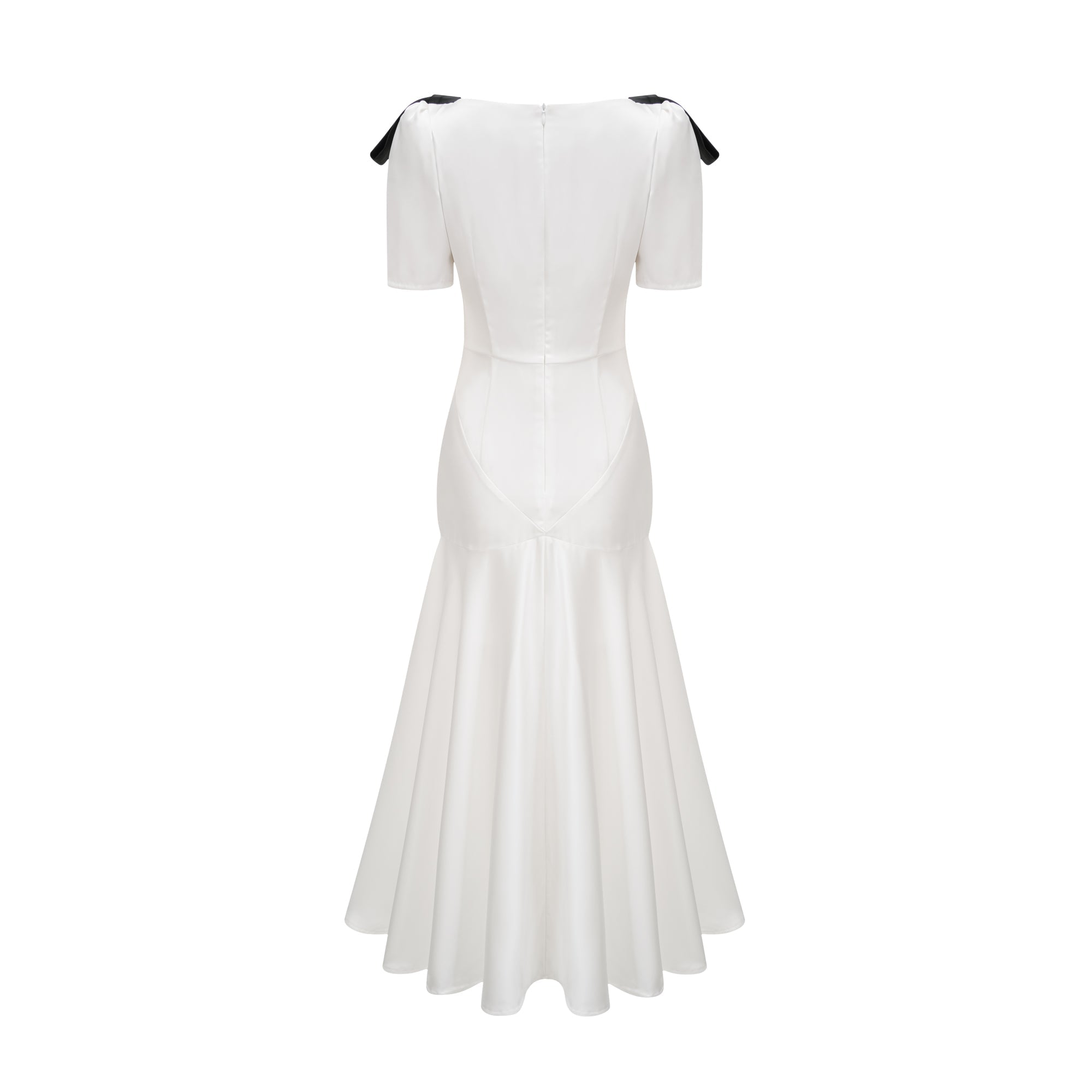 Cyrielle şerit maksi elbise